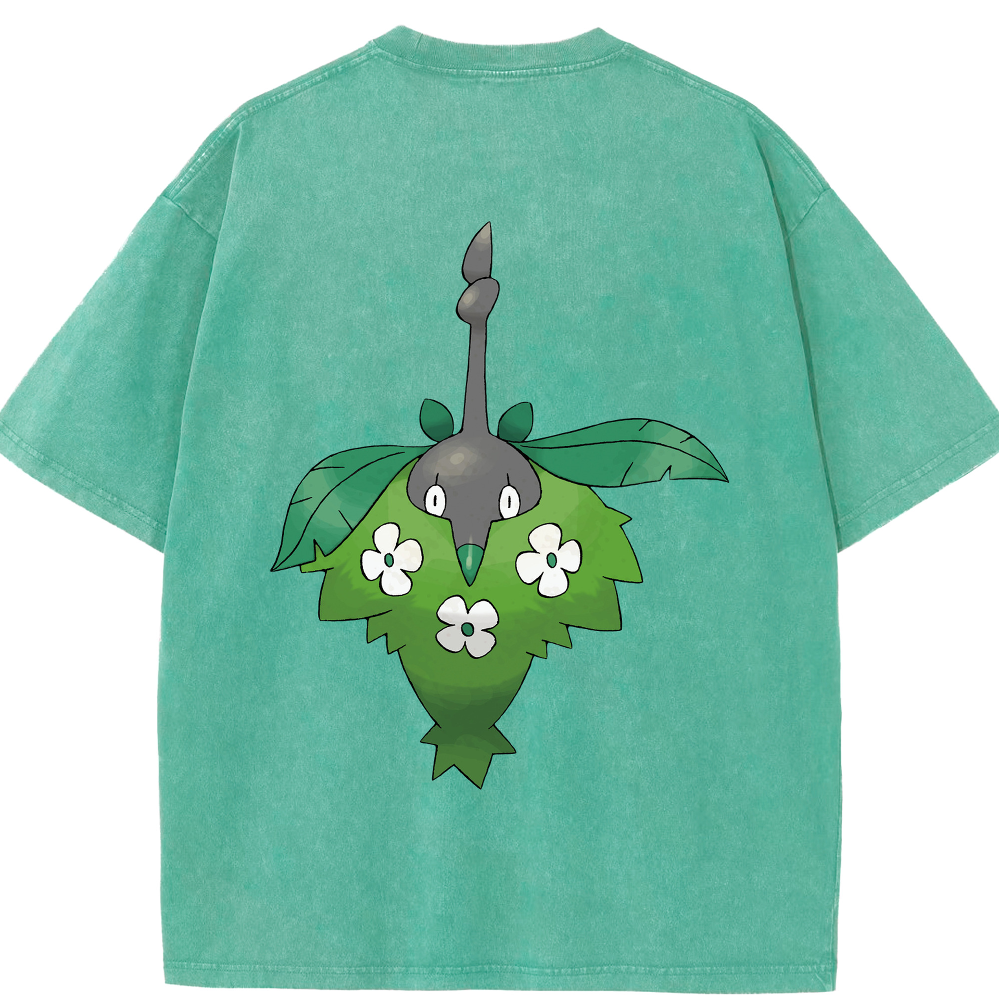 （画像用） ポケットモンスター Pokémon 綿100% ヴィンテージ風 半袖Tシャツ（背面プリント）